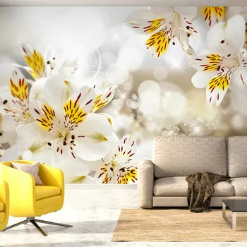 

Wall mural-Sunny Alstroemeria - 200x140 cm