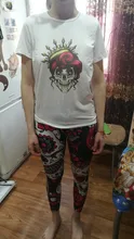 Qickitout-leggings elásticos para mujer, pantalones de LICRA 12% con estampado Digital de dibujos animados de Dios, caballo, Calavera, Estrella