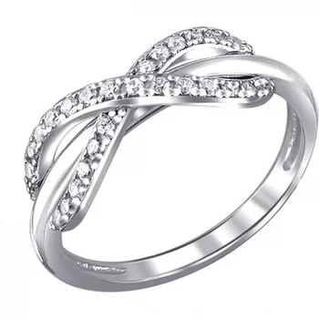 

Esthete ring with cubic zirconia