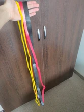 Banda de resistencia al estiramiento para ejercicio, banda elástica de Fitness para entrenamiento, Pilates, gimnasio en casa, entrenamiento