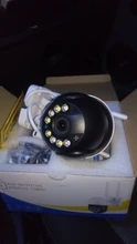 Cámara IP wifi para exteriores, videocámara PTZ de 3MP con zum digital x4, videovigilancia de seguridad inalámbrica a todo color, H.265, P2P, voz y audio de dos vías