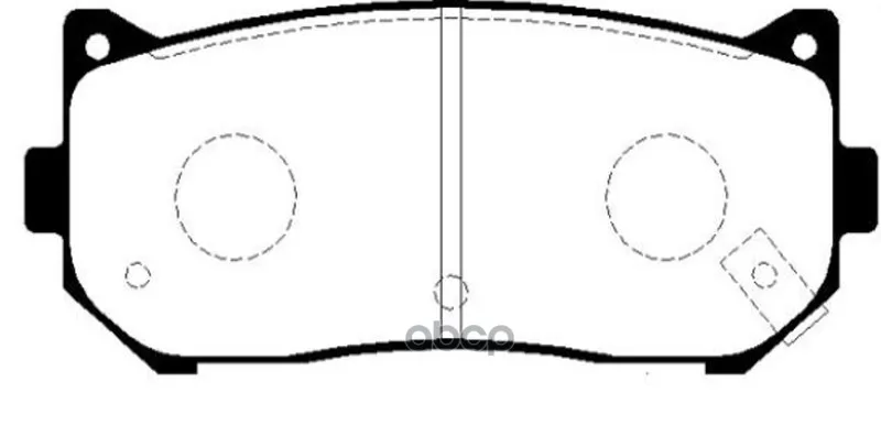 Колодки Тормозные Дисковые Задние Kia Shuma 98/Clarus 1.5i-2.0i С Abs 96-00 Ckkk-10 Ctr арт. CKKK-10