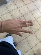 Pulsera de acero inoxidable para hombre y mujer, collar de Hip Hop, joyería de moda, novedad