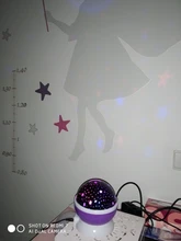 Lamp Children Star Projector Led-Night-Light Rotating-Starry Bedroom Nursery Moon