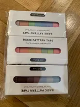 Washi Tape básico Original, cintas de notas de planificación de viaje, Vintage, cinta de escritura, agenda escolar, suministros, diario Bullet, accesorios