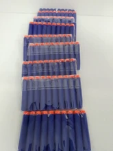 Dardos de repuesto para pistola de juguete para niños, 100 Uds., cabeza dura sólida de 7,2 cm, balas de juguete para pistolas de juguete, regalo de Navidad para chico