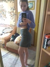 Shorts Skirts Plaid Mini Faldas A-Line Office-Work Vintage High-Waist Women Ladies Wool