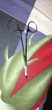Oauee 12,5 16 18cm herramienta de mano fórceps hemostáticos para pelo pinza de pesca Alicates de bloqueo la depilación herramientas curvado/punta recta