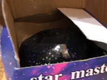 Proyector LED de estrellas para Noche de Luna, lámpara de luz nocturna giratoria de cielo para niños, dormitorio de bebé, regalo de Navidad