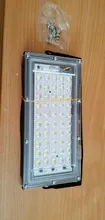 Led Lamp 50W Smart IC Floodlight SMD 2835 Chip 220V Outdoor Long Service Time DIY LED