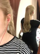 LISIHAIR-Extensión de cabello sintético ondulado largo para mujer, coleta envolvente, cola de caballo falsa