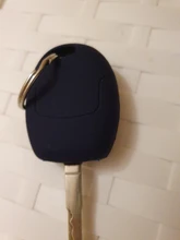 Funda de goma de silicona para llave, protector para Ford Mondeo, Focus, Fusion, Fiesta, Galaxy, 3 botones