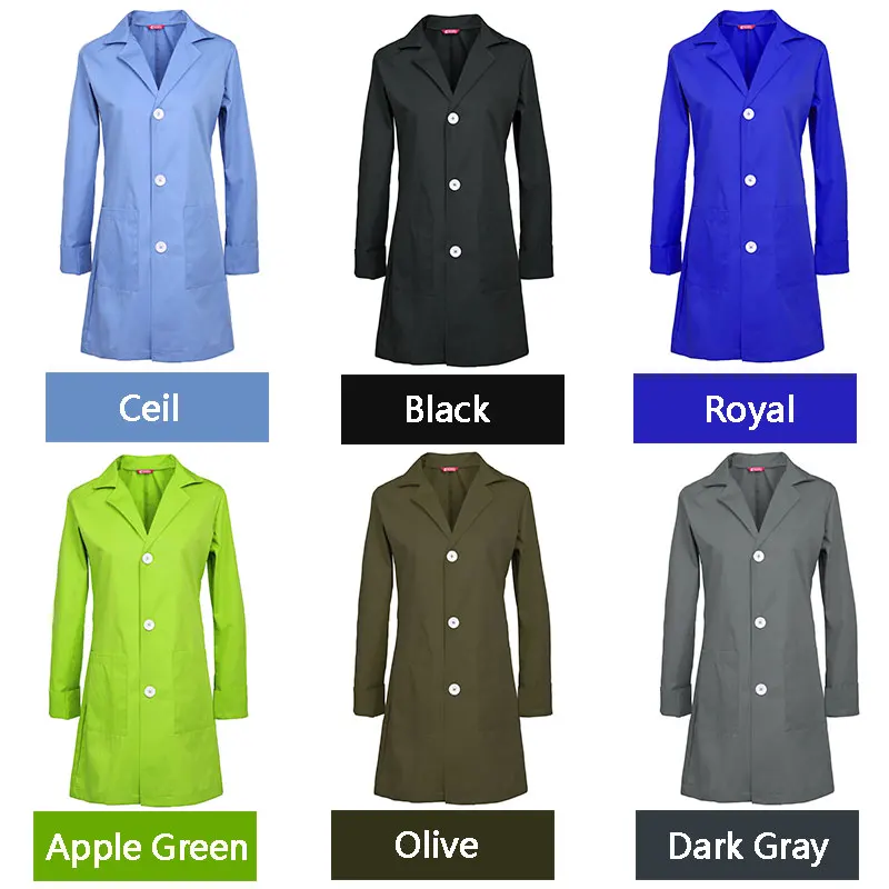 Women's Embroidered Lab Coat Personalized with your Text