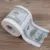2020 Новейшая $100 Долларовая Купюра Рулон Туалетной Бумаги Новинка Кляп Подарок Дамп Трамп Творческий Доллар Рулон Туалетной Бумаги Бумага Туалетная Ткань