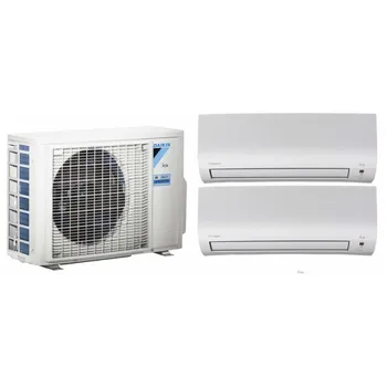 

Daikin Aire Conditioner Split 2x1 2AX40M1. White. Refrigeration 3010 frig/h heating 3440 kcal/h. Noise 20 dB. A ++