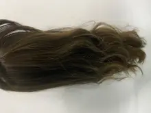 LOUIS FERRE-Peluca de cabello sintético para mujer afroamericana, cabellera artificial ondulado con flequillo, color marrón claro, fiesta de Cosplay, Alta Temperatura