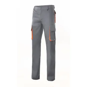 

PANTALON TERYLENE MULTIBOLSI C/TWEEZERS GRAY/ORANGE T/42 190GR