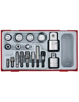 

TENGTOOLS 185800109 Adapter Set 1/4 "-3/8"-1/2 "-3/4" TTADP17