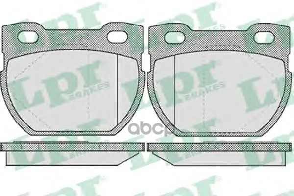 Колодки Тормозные Land Rover Defender 90- Задние Lpr 05p611 Lpr арт. 05P611