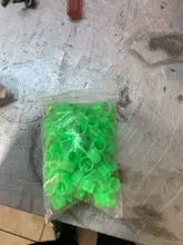 Foot-Ring Bird-Accessorie Pigeon-Logo 8mm 100pcs Ten-Colors 1-100-Number Outside-Diameter