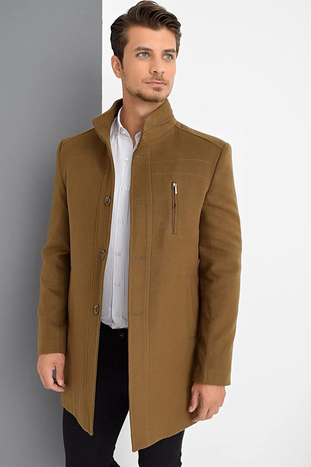 PLT8386 Пальто DEWBERRY CAMEL|Пальто| |