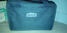 PURDORED-fiambrera grande portátil para mujer, bolsa impermeable para comida, Picnic, fiambrera, aislante, bolsa fresca para comida Bento, 1 ud.