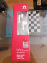 Huawei Original Honor AM115 del auricular con longitud de 1,1 m con cable de Control micrófono altavoz Control de volumen apoyo fácil auriculares