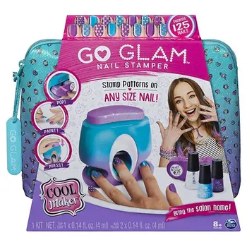 

Set for creativity cool maker printer for nails in cosmetic bag 6045484