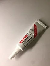 Pegamento profesional para pestañas, herramientas cosméticas para pestañas postizas impermeables adhesivo de maquillaje, Blanco claro/negro