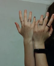 10 unids/set moda minimalista Punk Midi redondo anillo de conjunto para mujer Bohemia Vintage Metal dedo nudillo anillos de joyería