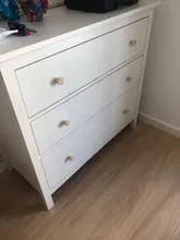 Wooden Cabinet Wardrobe-Knobs Drawer-Handle Furniture Hardware Round Natural for 8/12pcs