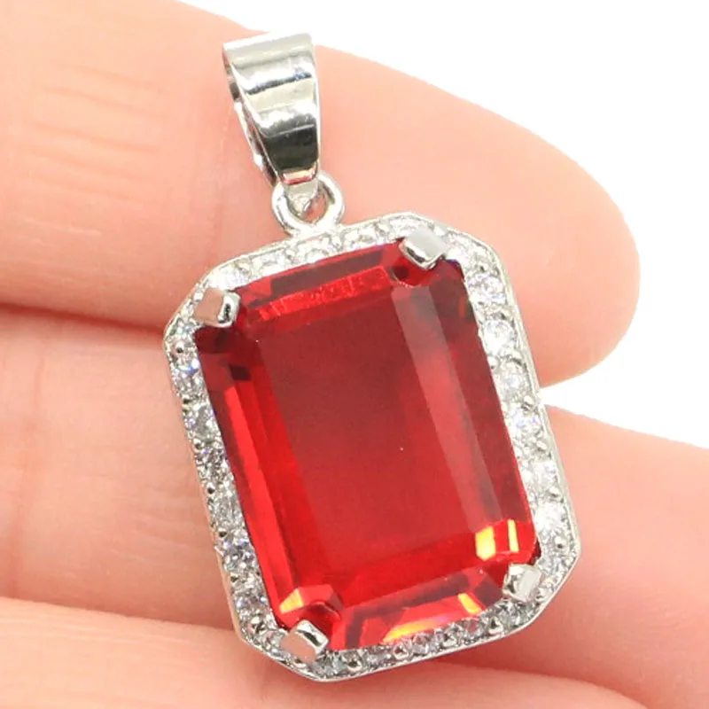 Rectangle Kunzite Pendant