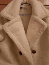 Fur Jacket Coats Teddy Faux-Fur Women Lambs Thick Long Winter Warm Chic Fashion Wool