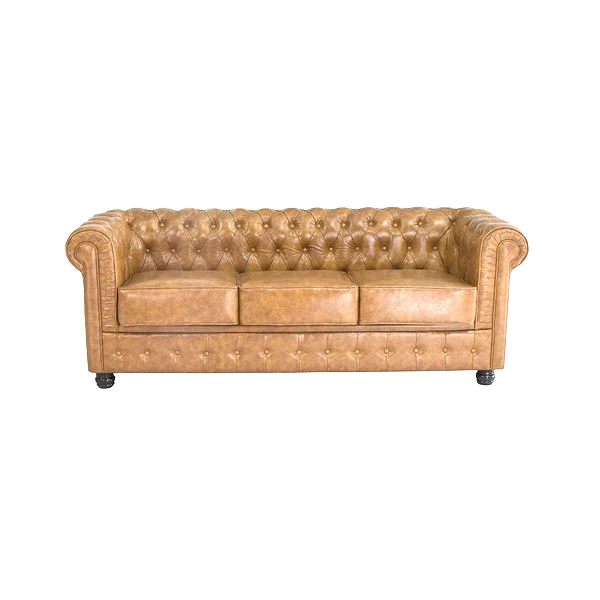 3 Seater Chesterfield Sofa (200 x 80 x 72 cm)