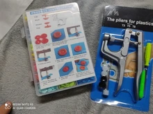 Juego de botones a presión de plástico T5 con alicate para sastre familiar, kit de herramientas, contenedores organizadores de costura de fácil sustitución de broches, DIY, por 360 uds.