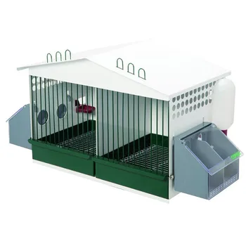 

Cage partridges 2 departments 52,5x31x36 cm galvanized