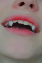 Colmillos de dientes de vampiresa para halloween, accesorios de bricolaje, pegamento para apoyos de dientes, Cosplay, respetuoso con el medio ambiente, fiesta de vampiresa