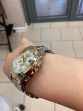 En este momento 2021 oro nuevo reloj mujer relojes de señoras creativa de las mujeres relojes de pulsera mujer impermeable reloj Relogio femenino