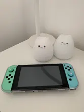 Ornaments Touch-Sensor Night-Lamp Desktop-Decor Baby Bedroom Battery/usb-Charge Silicone