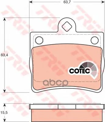 Disc Brake pads TRW/Lucas. GDB1283 | Бытовая техника
