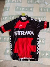 STRAVA-Camiseta de ciclismo de montaña, ropa de manga corta para verano, prémium, 2021