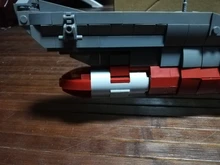 Estrella de la serie espacial de buque de guerra, Yamato, juguete de bloques de construcción, barco espacial, juego de bloques de regalo para niños