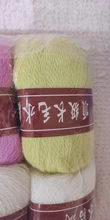 Dyed Yarn Mink Hand-Knitting Soft Plush High-Quality Scarf Sweater Genuine-Crochet-Thread