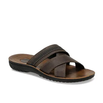 

FLO MT-1, Brown Men 'S Slippers Panama Club