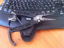 Booms Fishing-Alicates de pesca de acero inoxidable F07, cortadores de trenzas, crimpadora, removedor de anzuelos, herramienta de equipo de pesca resistente al agua salada