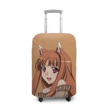 

Cover for suitcase 3D Wolf and spices