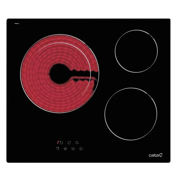 Стеклокерамическая варочная поверхность Cata TDN603 60 см(3 варочные зоны