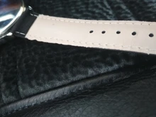 Reloj deportivo de lujo para hombres y mujeres, pulsera de cuarzo ultrafina de cuero analógico, estilo militar, a la moda