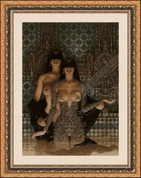 

CROSS STITCH KIT PANDATHREAD RELIGION AND MYTHOLOGY 35045