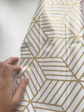 Stick Wallpaper Film Removable Hexagon-Contact-Paper Self-Adhesive Bedroom Living-Room